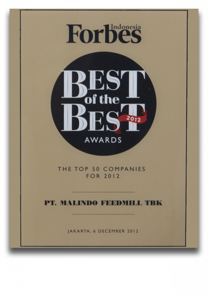 Best of The Best Award 2012